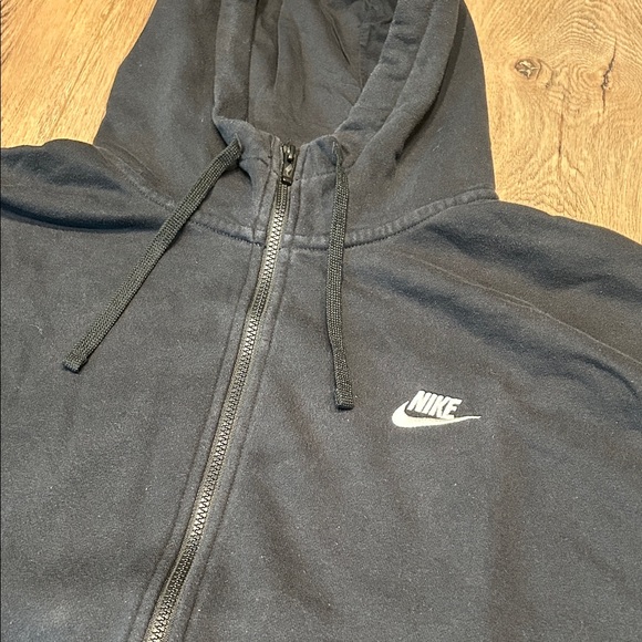 Nike Black Zip Up Hoodie - Picture 2 of 5
